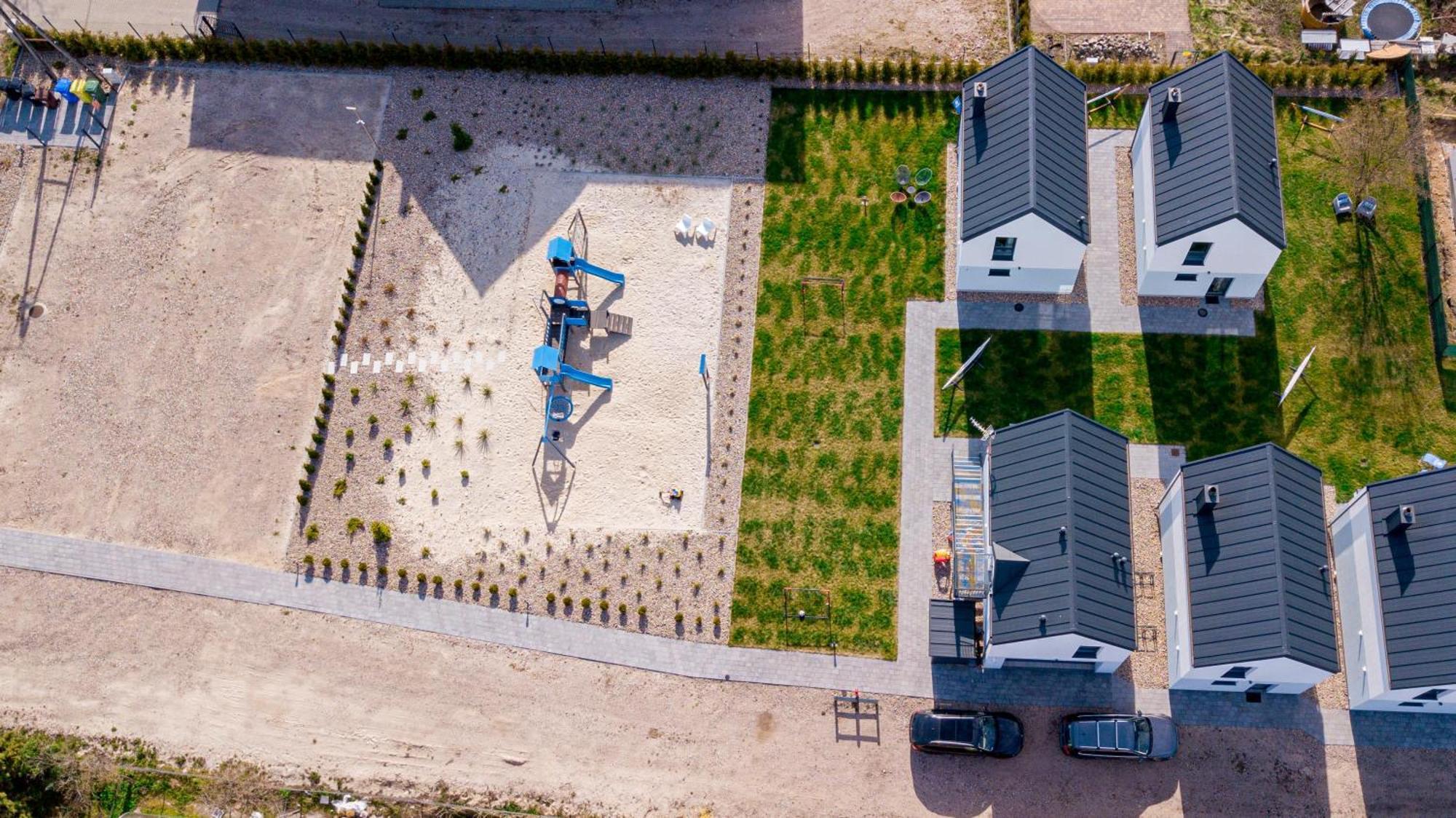 Siedlisko Na Wydmach, Domki Klimatyzowane Leba Exterior foto